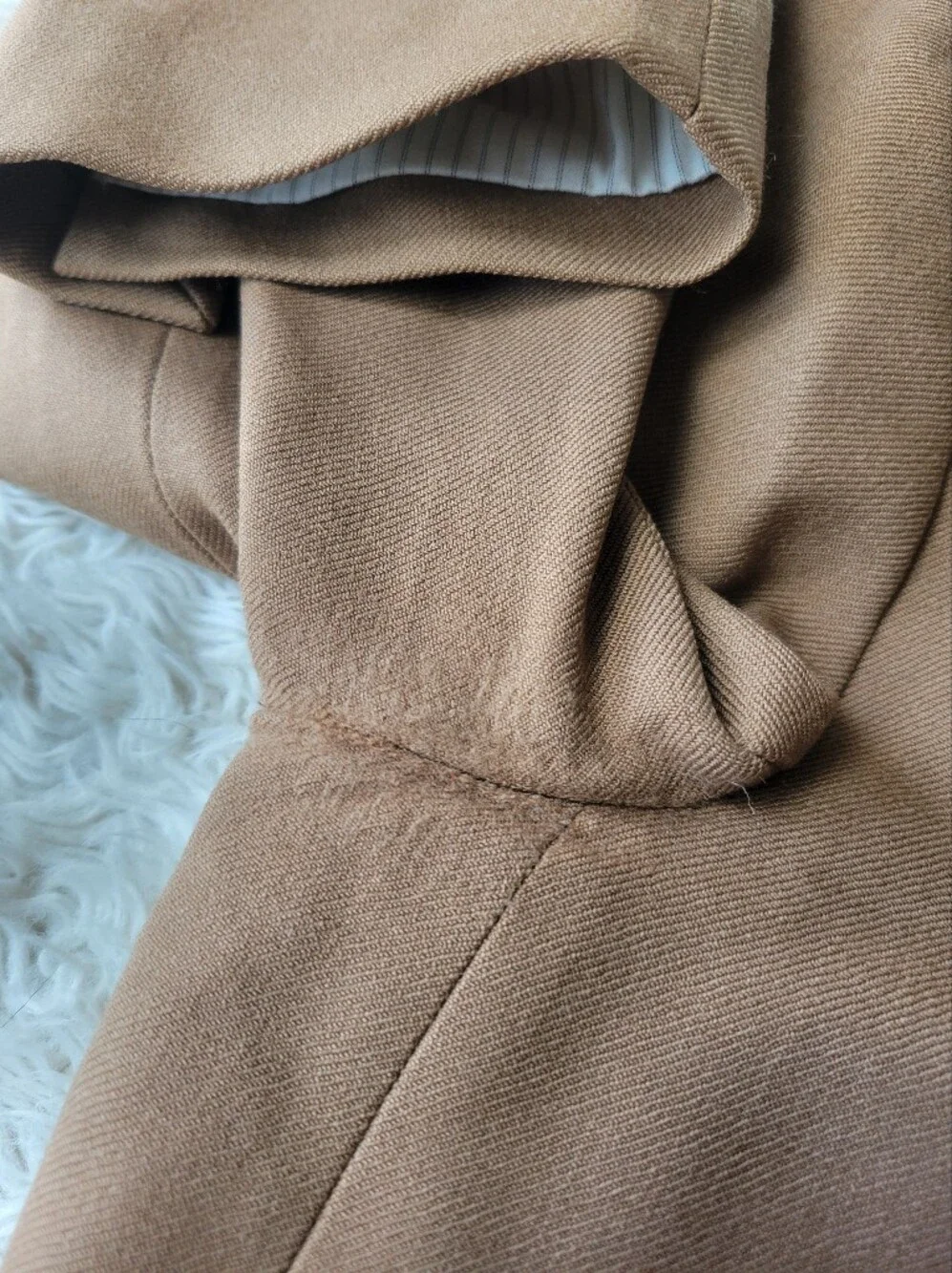 J.Crew Regent Blazer Camel Tan Wool Blend Classic Preppy Luxury Size 2